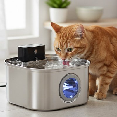 Fontaine à eau pour chat