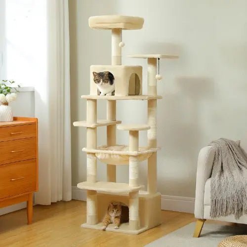 ARBRE A CHAT BEIGE Palais Félin™ - Chatelier Paris