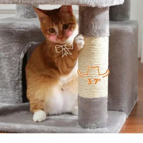 ARBRE A CHAT GRIS Palais Félin™ - Chatelier Paris