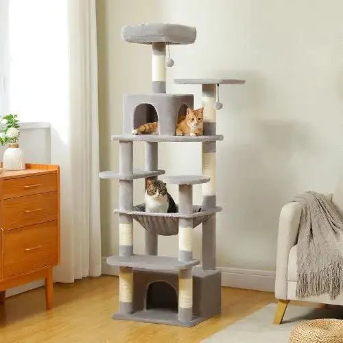 ARBRE A CHAT GRIS Palais Félin™ - Chatelier Paris