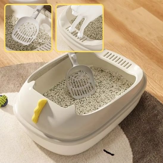 Bac à litière chat