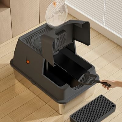 Bac à litière Chat