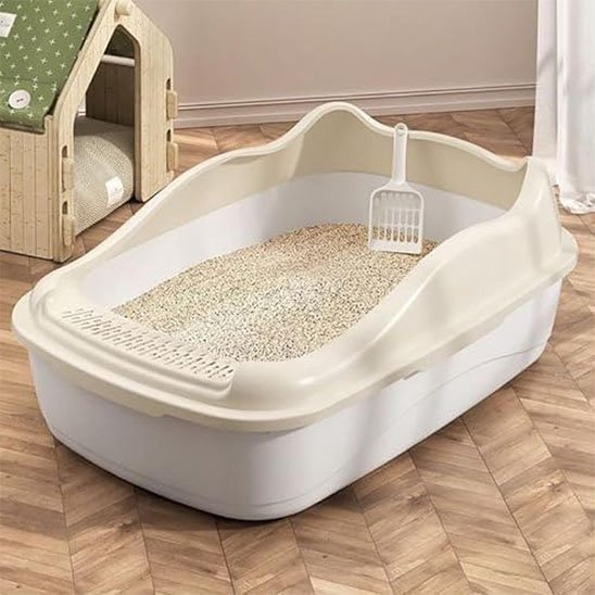 Bac à litière chat