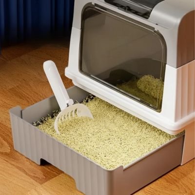 Bac à litière Chat