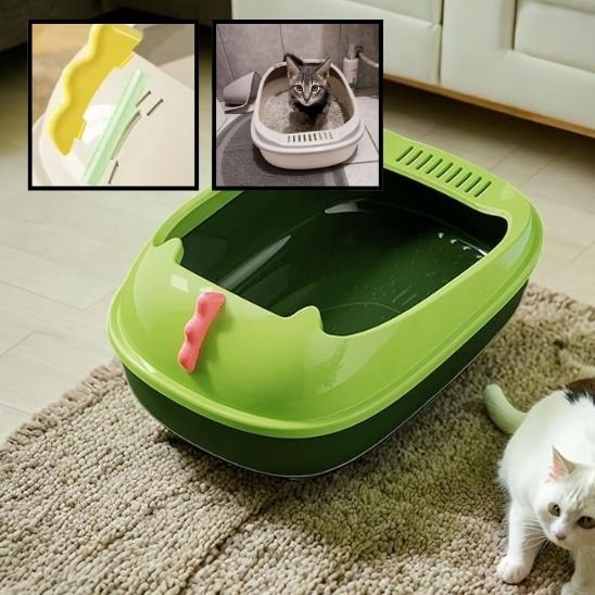 Bac à litière chat