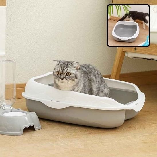 Bac à litière chat
