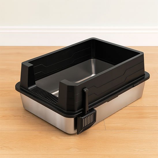 Bac à litière Chat