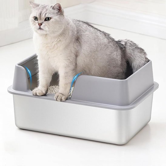 Bac à litière pour chat