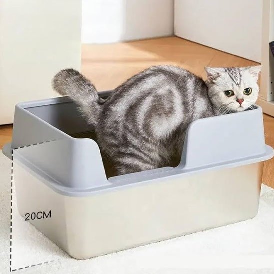 Bac à litière pour chat