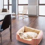 Coussin Chat Rose Doux - Refuge™ Rose - Chatelier Paris