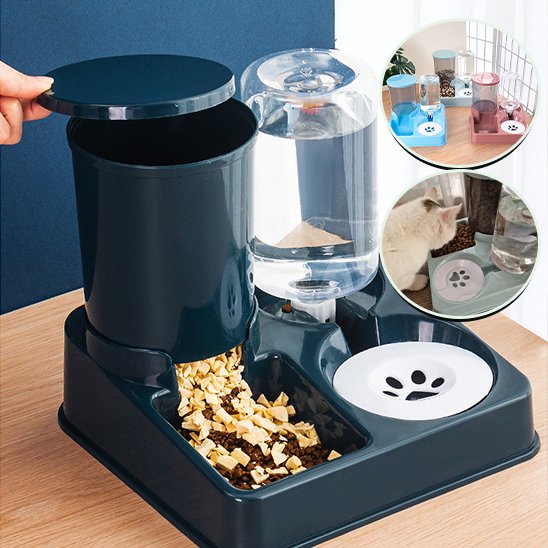 distributeur de croquettes pour chat