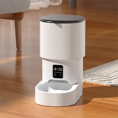 Distributeur de croquettes pour chat