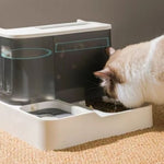 distributeur de croquettes pour chat