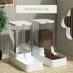 Distributeur de croquettes pour chat et distributeur a eau