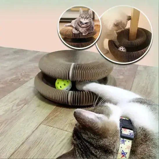 Griffoir chat carton et jouet Play'Griff™ - Chatelier Paris