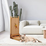 Griffoir pour chat | En forme de L | Griff'Alpha™ - Chatelier Paris