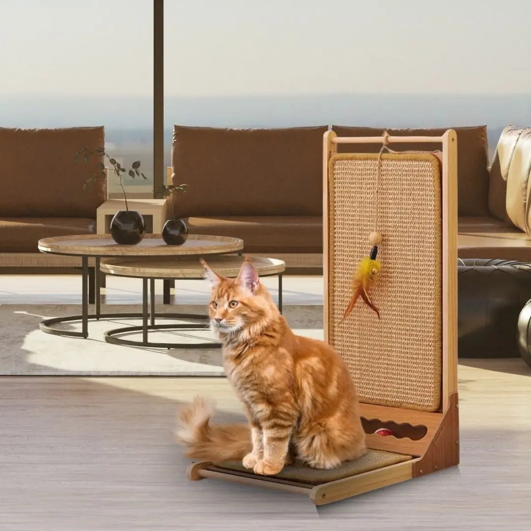 Griffoir pour chat | En forme de L | Griff'Alpha™ - Chatelier Paris