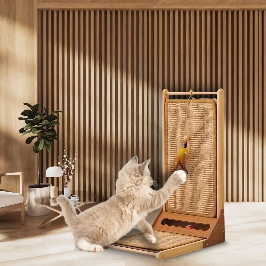 Griffoir pour chat | En forme de L | Griff'Alpha™ - Chatelier Paris