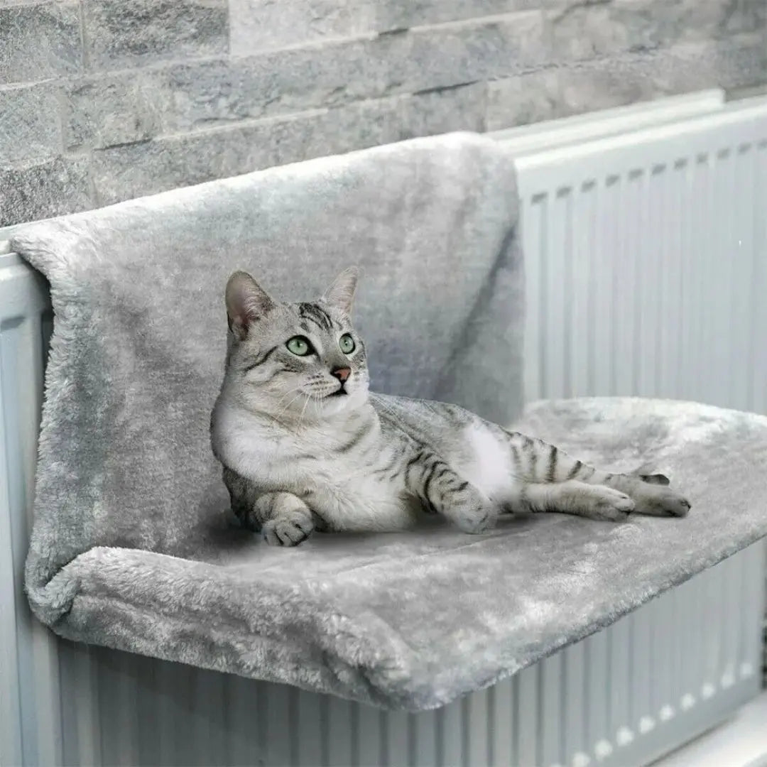 Hamac pour chat radiateur Chaud'Cocoon™ - Chatelier Paris