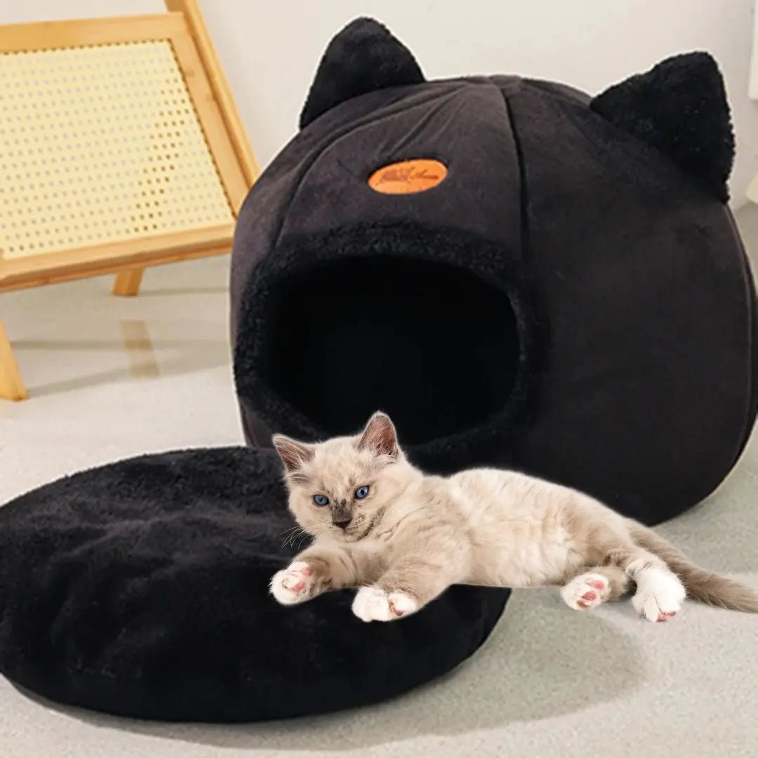 Niche pour chat Igloo Douillet™ - Chatelier Paris