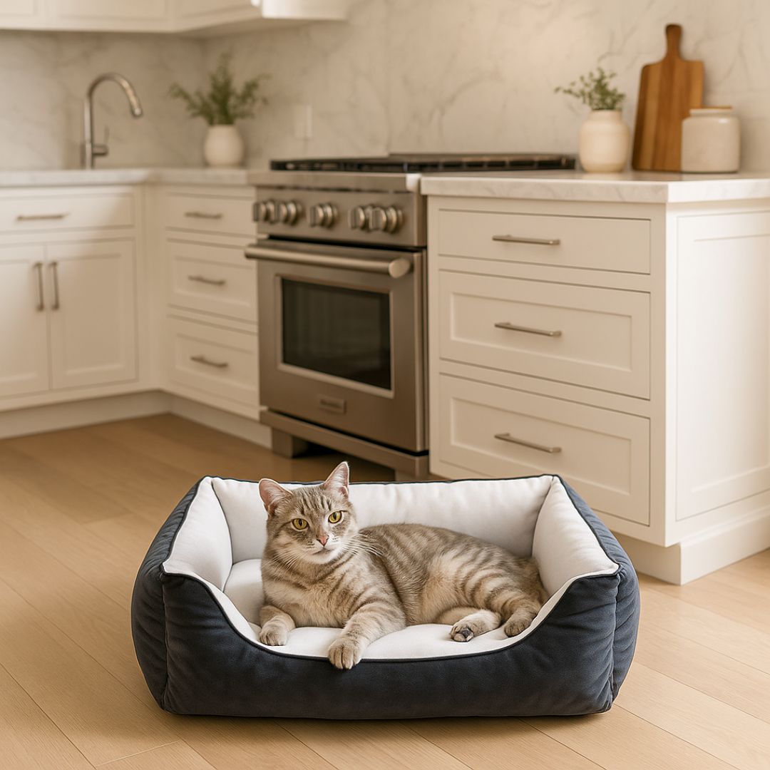 panier chat charcoal douillet