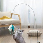Plume jouet avec tige et ventouse Happy - Cat™ - Chatelier Paris