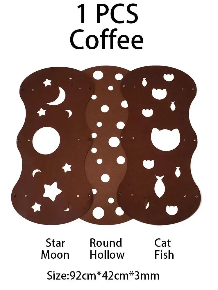 Tunnel pour chat motif de Lune et d'Étoile Chemin - Caché™ - Chatelier Paris