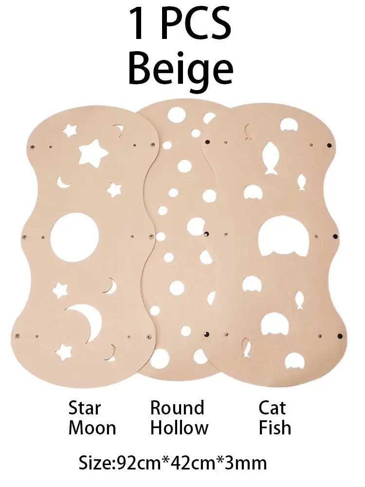 Tunnel pour chat motif de Lune et d'Étoile Chemin - Caché™ - Chatelier Paris