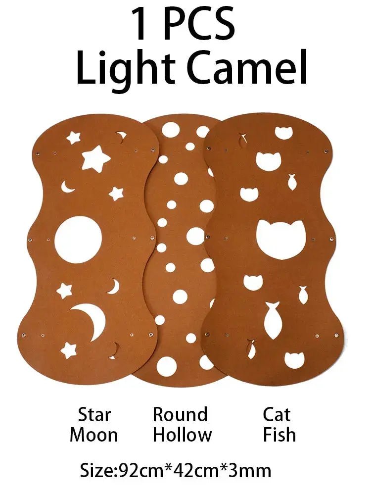 Tunnel pour chat motif de Lune et d'Étoile Chemin - Caché™ - Chatelier Paris