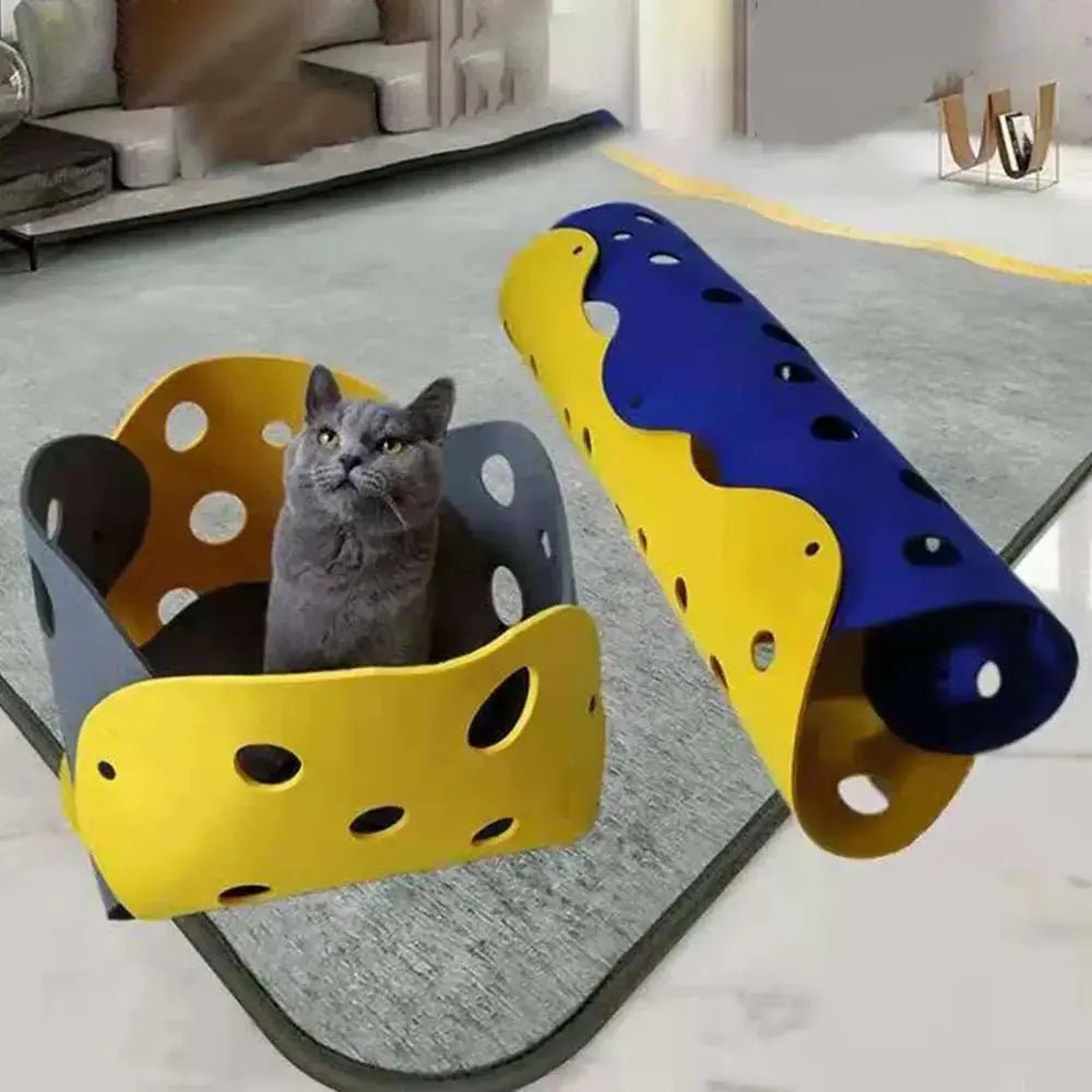 Tunnel pour chat motif de Lune et d'Étoile Chemin - Caché™ - Chatelier Paris