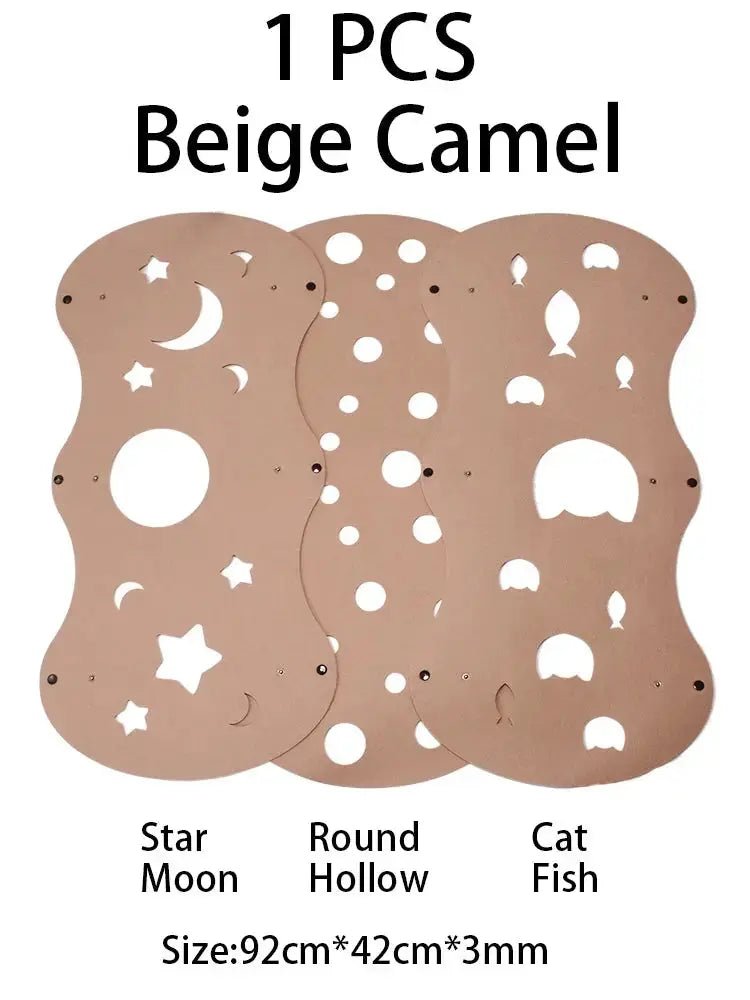 Tunnel pour chat motif de Lune et d'Étoile Chemin - Caché™ - Chatelier Paris