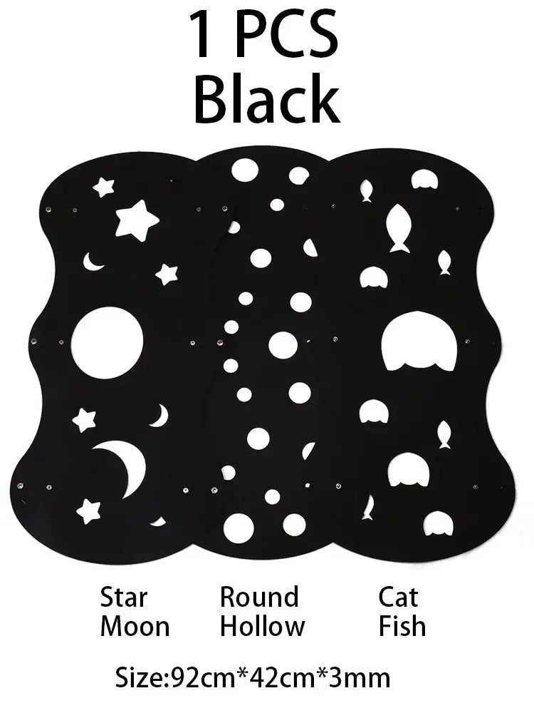 Tunnel pour chat motif de Lune et d'Étoile Chemin - Caché™ - Chatelier Paris