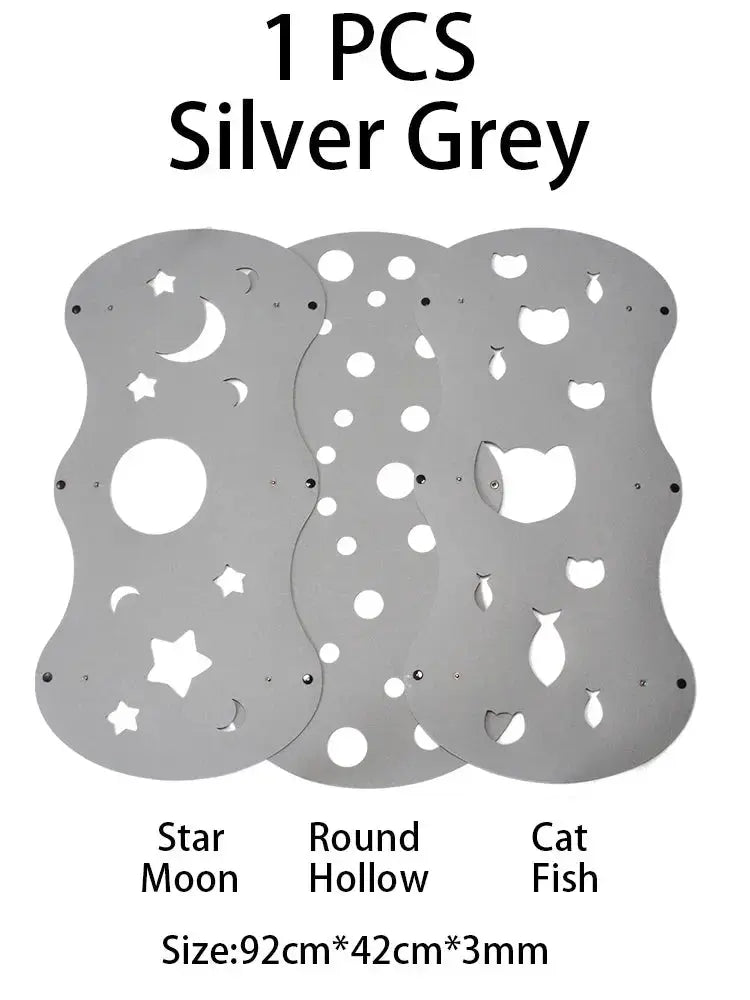 Tunnel pour chat motif de Lune et d'Étoile Chemin - Caché™ - Chatelier Paris